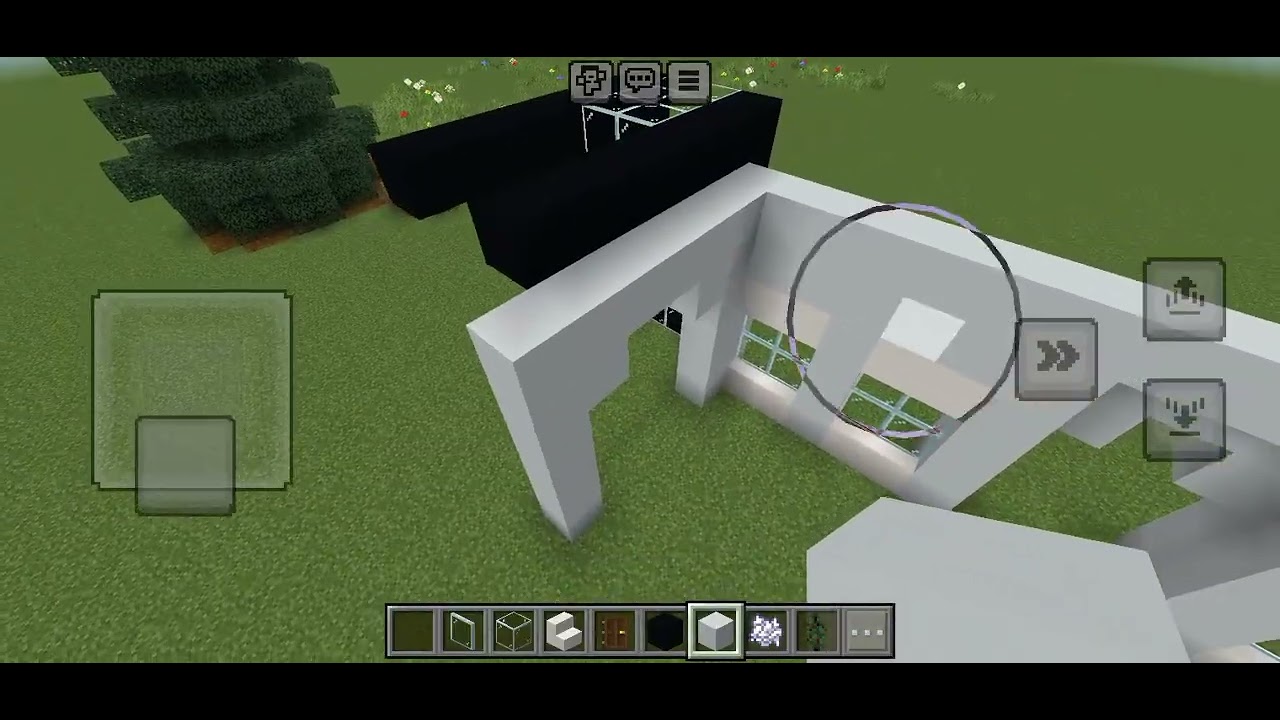 construindo uma cidade no manicraft 