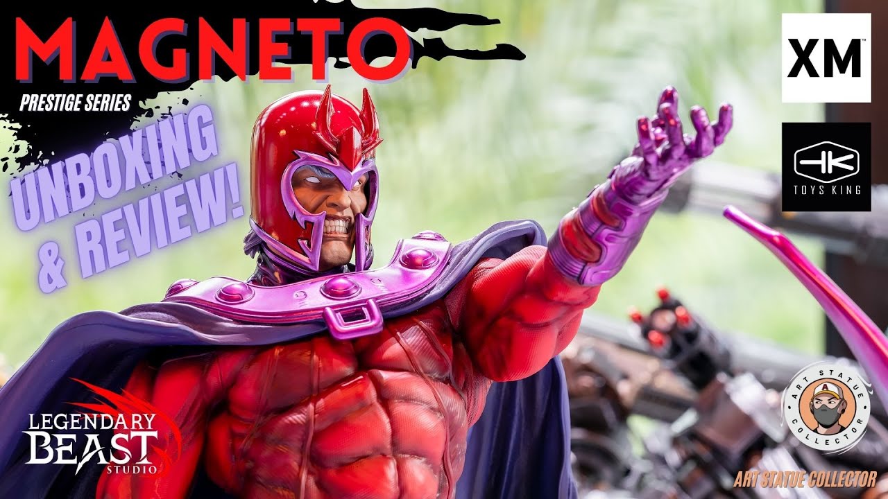 1/3 Scale Magneto Prestige Series Unboxing & Review | Legendary Beast Studios