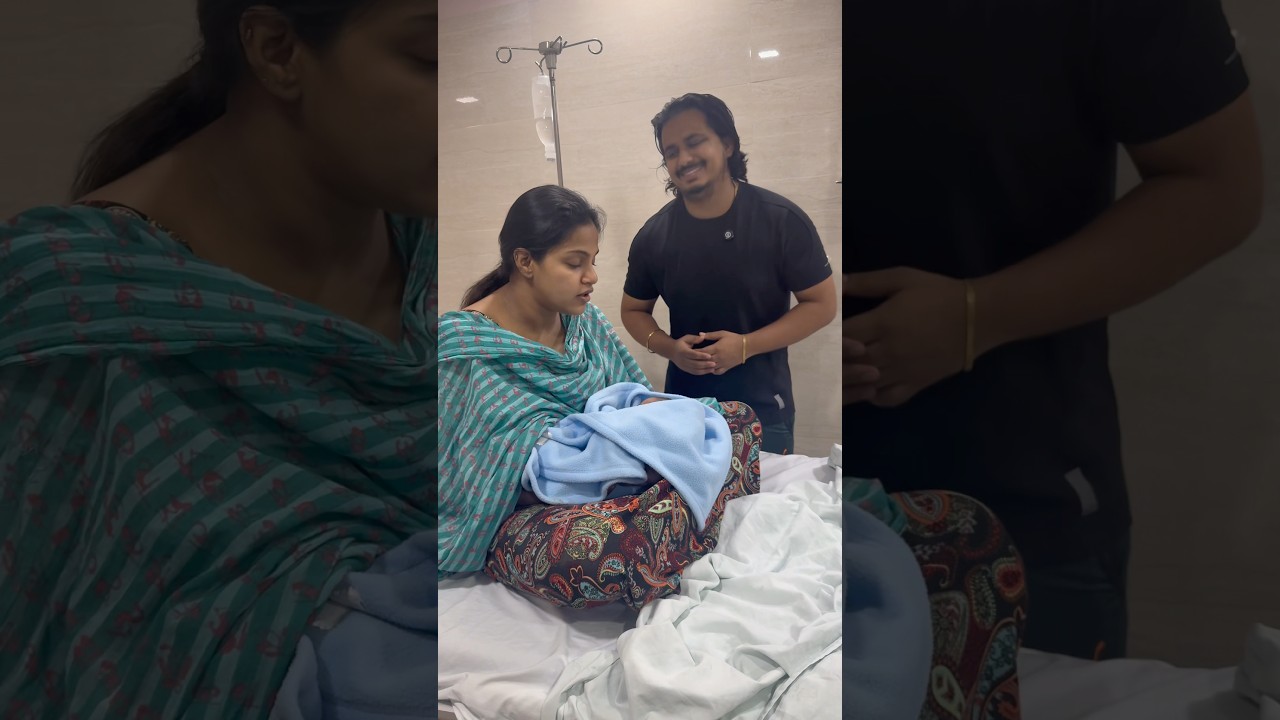 We are back ! First reel with our little champ ❤️😍 #love #couple #baby #shorts #comedy #funny