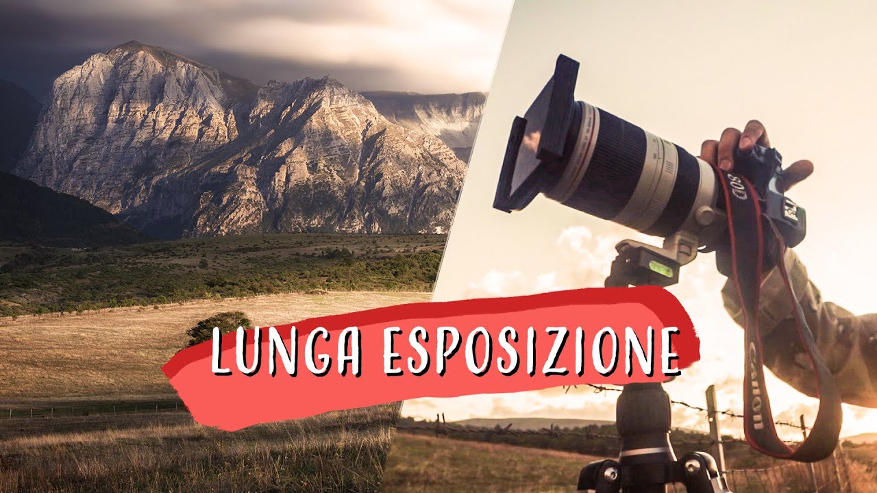 Una Lunga Esposizione al tramonto - Landscape Photography Ita vlog
