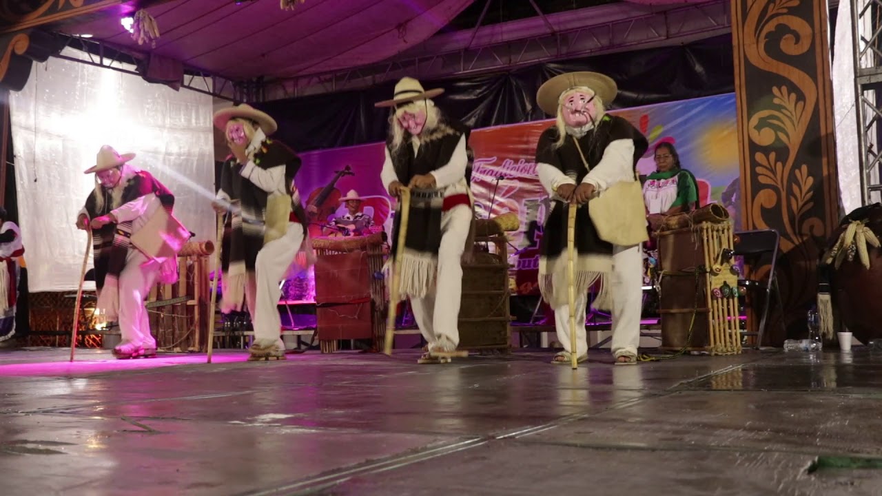 Danza de los Viejitos Huacaleros, Concurso Tradicional Purhépecha, Caltzontzin 2018