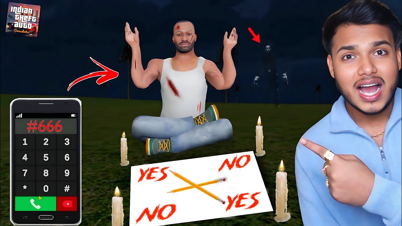 Testing Most Scary CHEAT CODE Of INDIAN THEFT AUTO simulator || Indian bikes driving 3d !