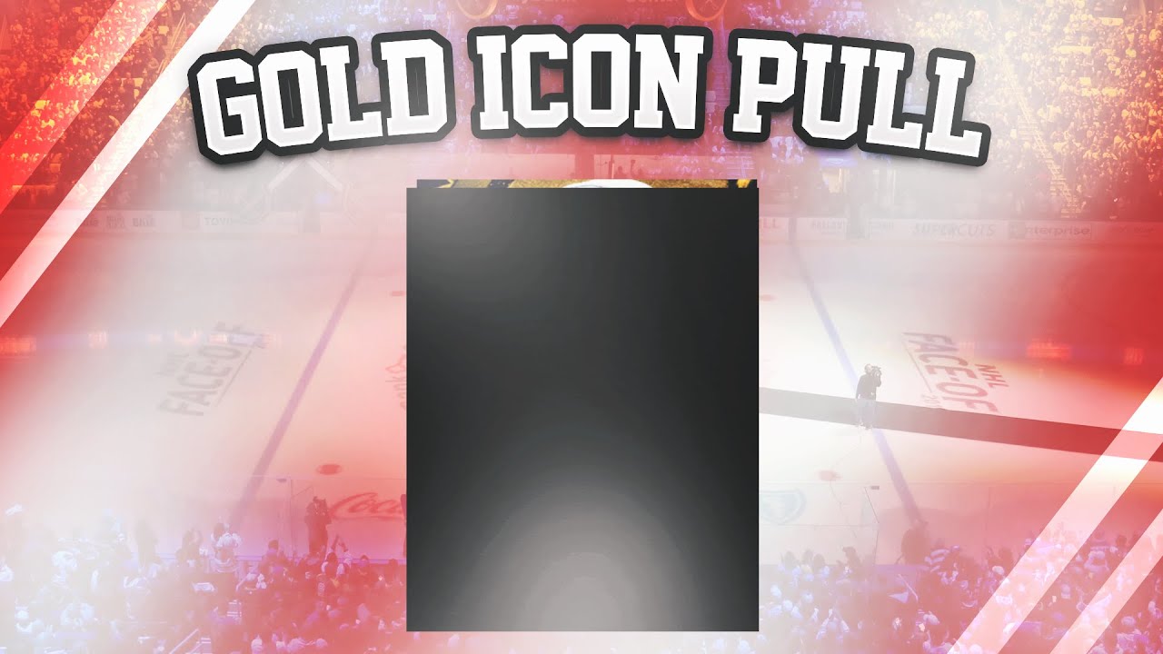 INSANE GOLD ICON PULL NHL 21 HUT COM PACK OPENING #22