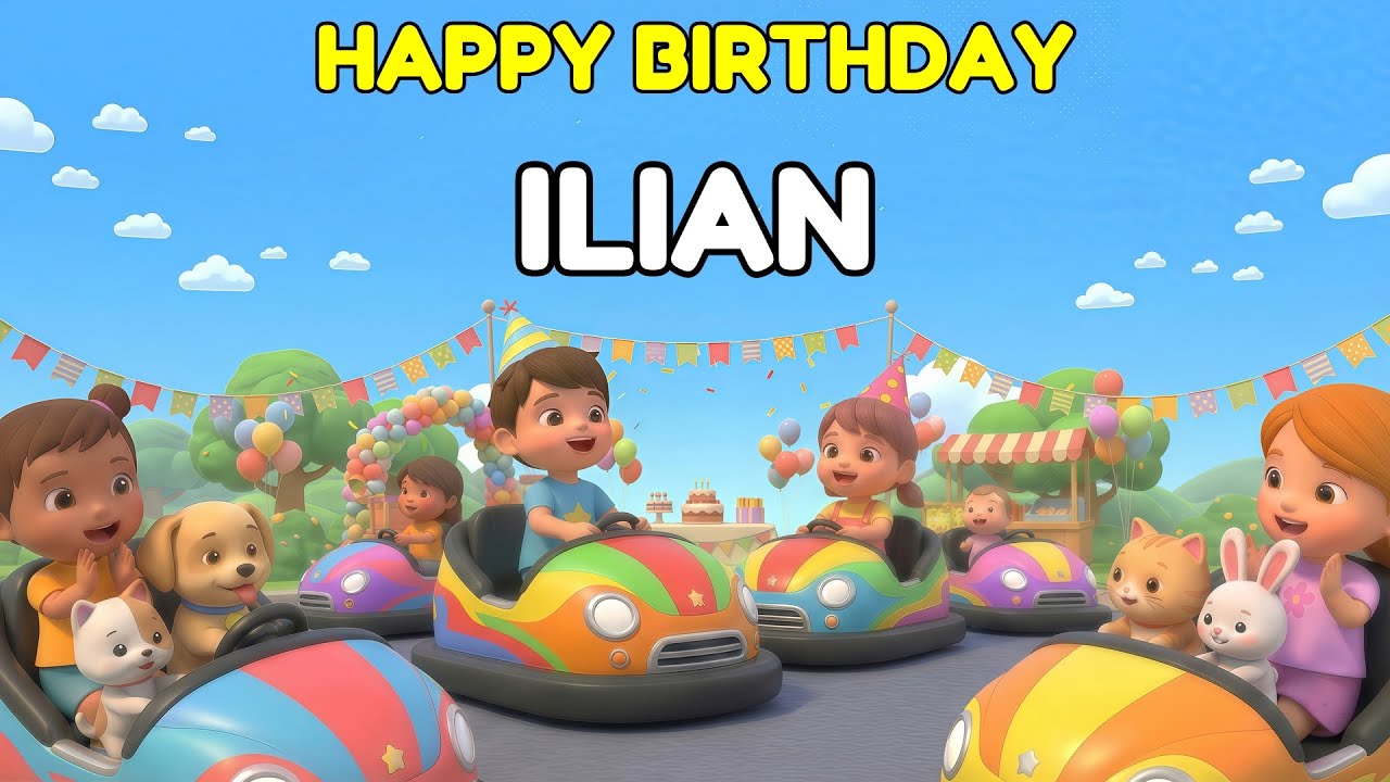 ILIAN Happy Birthday Song - Personalized 3D Birthday Song 👑 | The Hall of Names