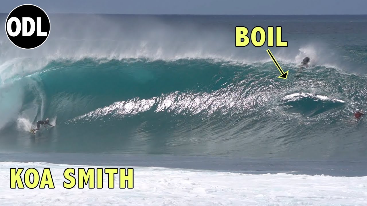 Taking Off Way Behind The BOIL At Pipeline