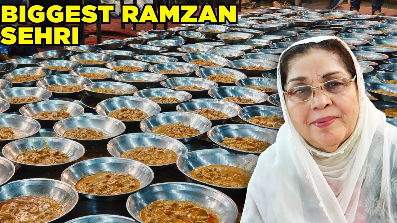 Pakistan's Biggest Ramzan Sehri | Karachi Street Food | Ramadan Special