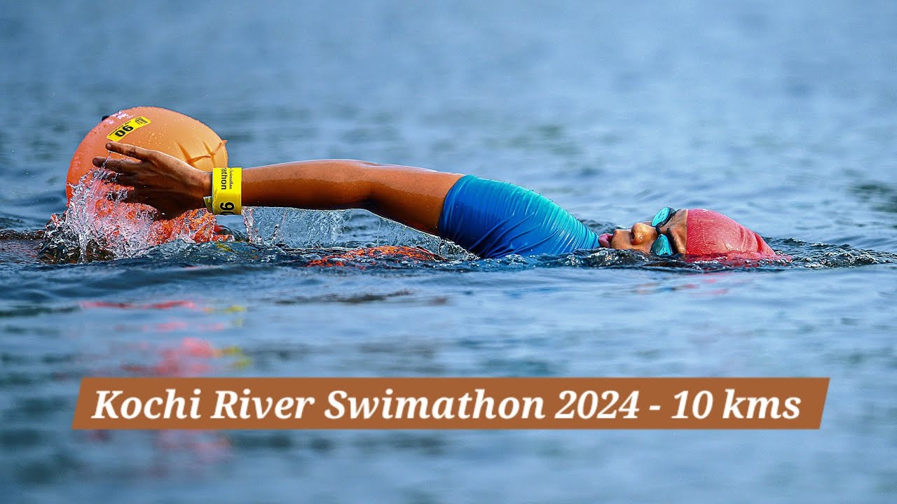 Kochi River Swimathon 2024 | kerala | Neha Nayak  Openwater swimming