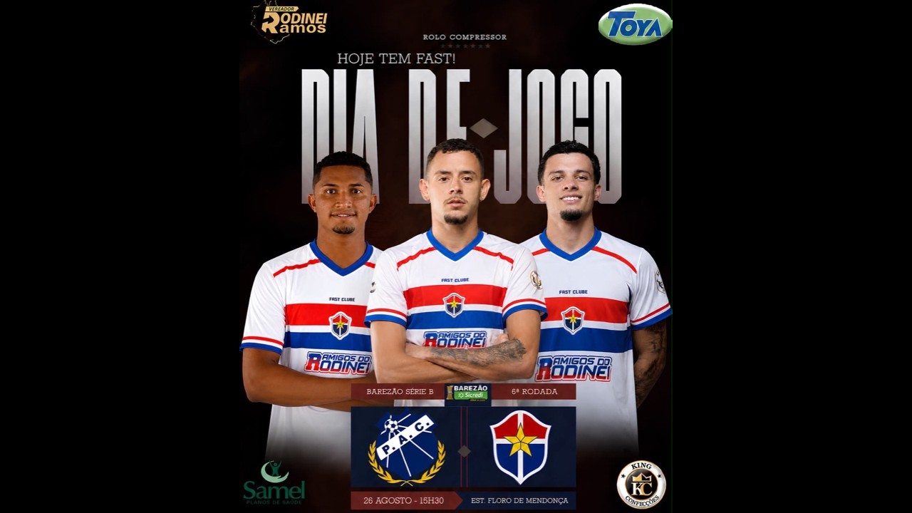 FAST CLUBE VS PENAROL | AO VIVO | 6&bull; RODADA