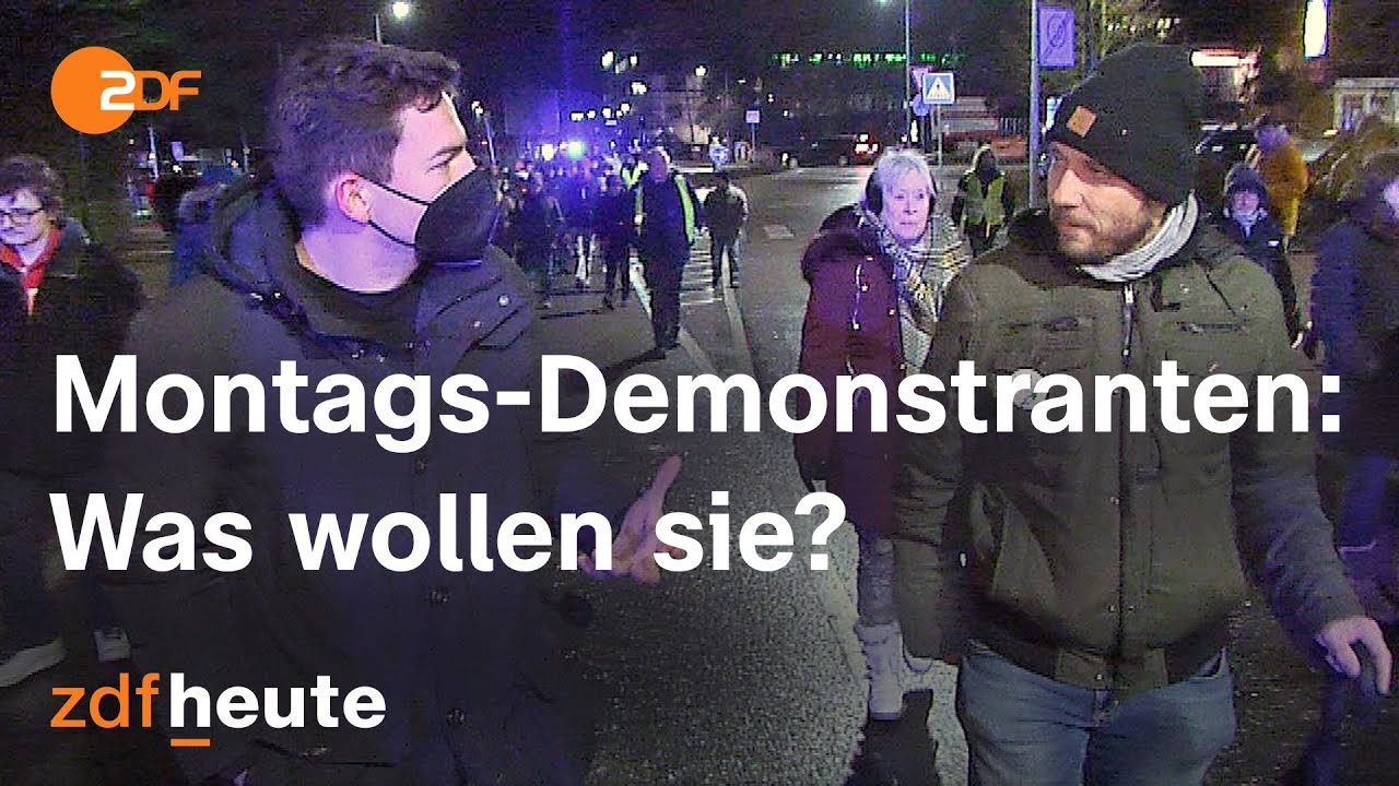 Unter Corona-Demonstranten: Protest-Montag in Brackenheim | Länderspiegel