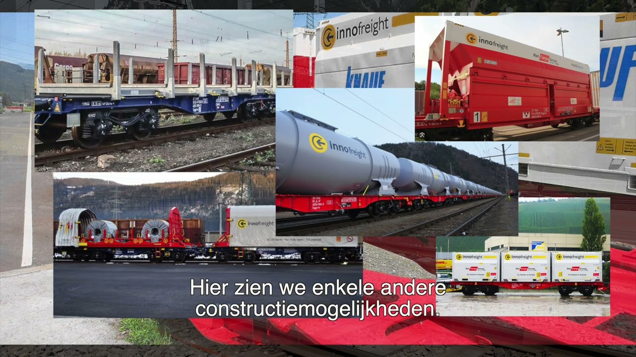 Treinen voor boorsteentransport Tweede Gotthard autotunnel Deel I NL versie