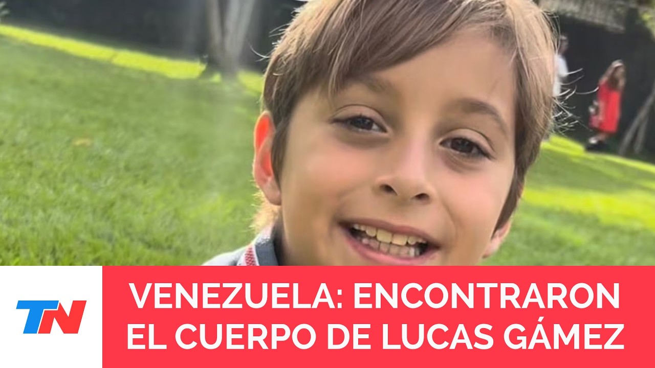 CAT&Aacute;STROFE EN VENEZUELA: Encontraron el cuerpo de Lucas G&aacute;mez, el nene argentino desaparecido