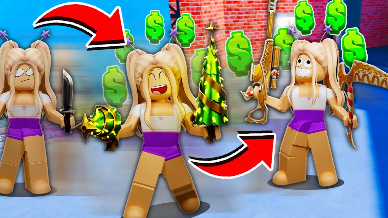 A CADA PARTIDA USO SETS MAIS CAROS NO MURDER MYSTERY 2! [ROBLOX]