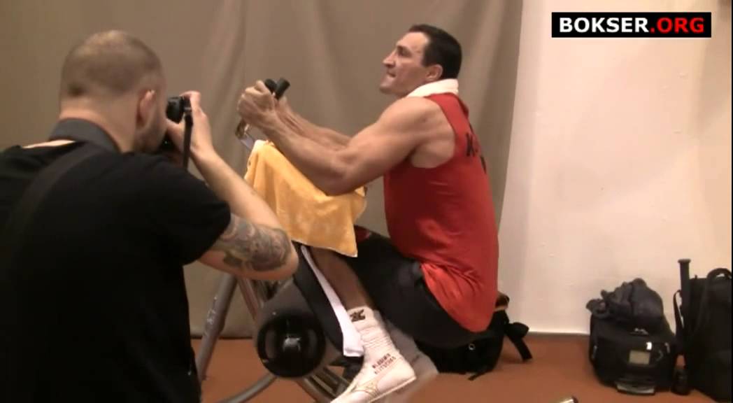Wladimir Klitschko training strength and muscles