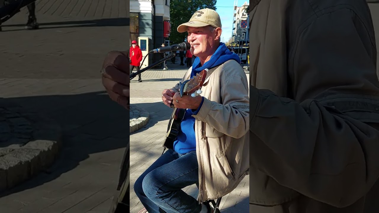 На улице Каштановой #АНТОНОВ # cover #уличныемузыканты #streetbusker #гитара #музыка #
