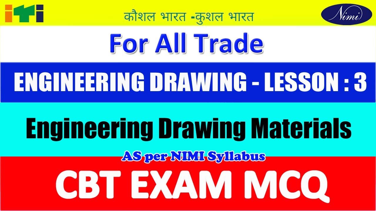 Engineering Drawing MCQ ITI, ED MCQ,ED MCQ SERIES, ITI ED MCQ, engineering drawing instruments MCQ-3