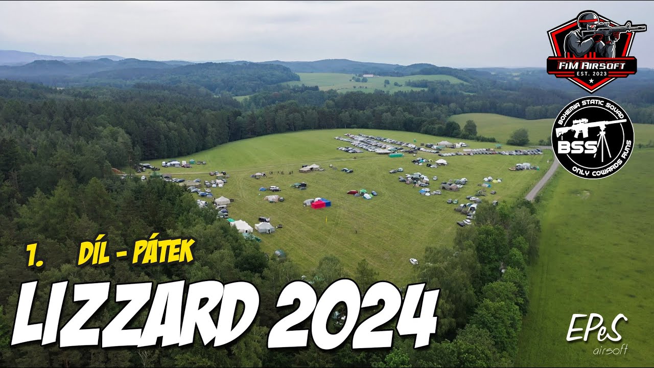 #048 AirSoft: Lizzard 2024 - Pátek 24. 5. Gameplay Airsoftwars