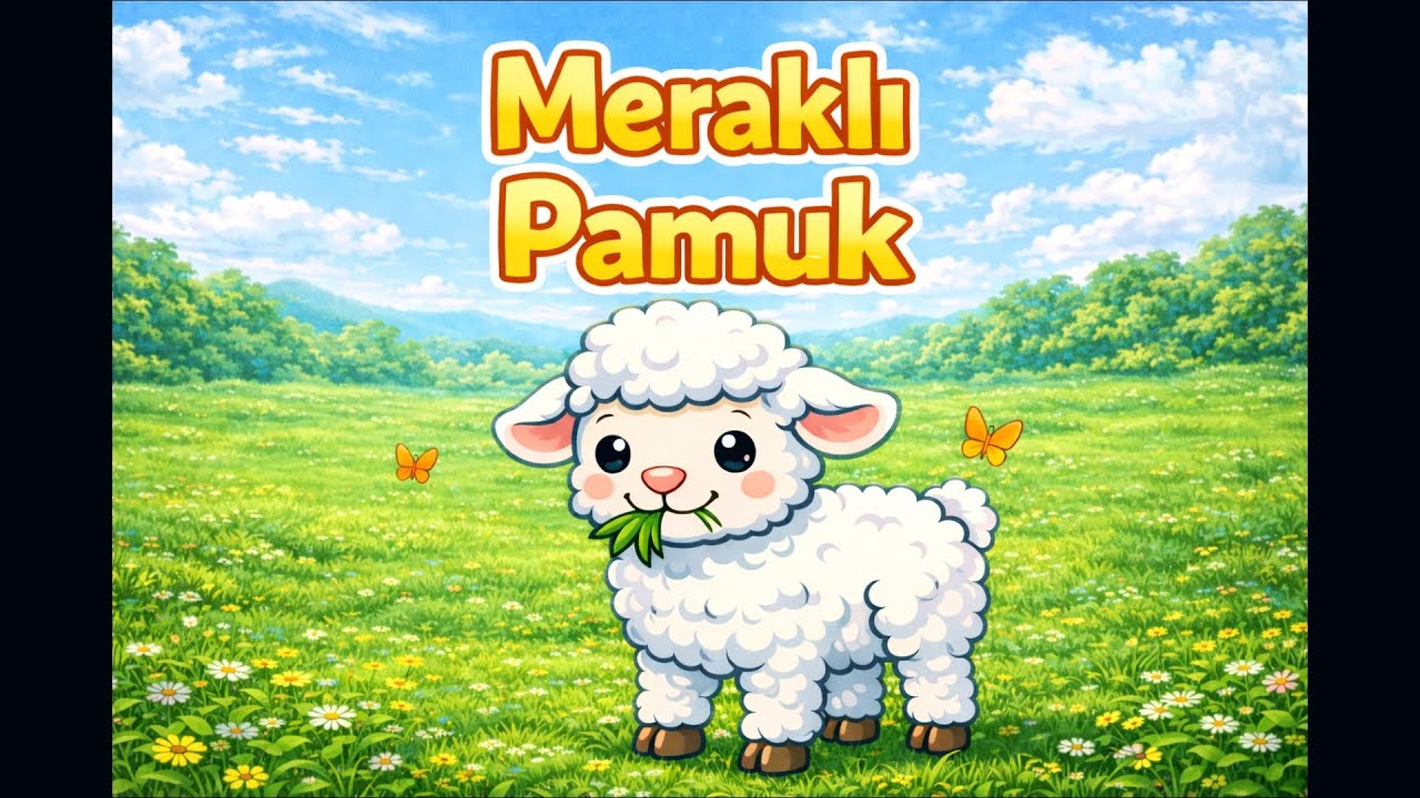 Meraklı Pamuk’un Macerası 🐑| Çocuk Masalı | Bedtime Story for Kids 🌙