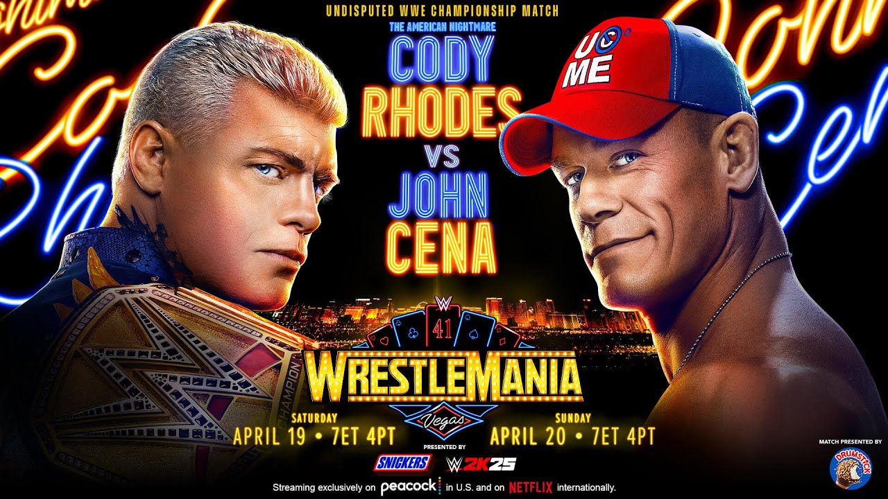 John Cena VS. Cody Rhodes - Wrestlemania 41 Hype Video Package