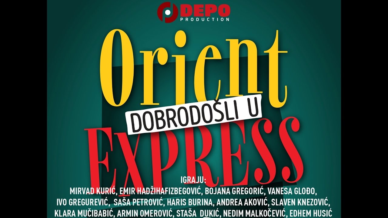 Enjoy in Bosnian humor: Welcome to Orient Express