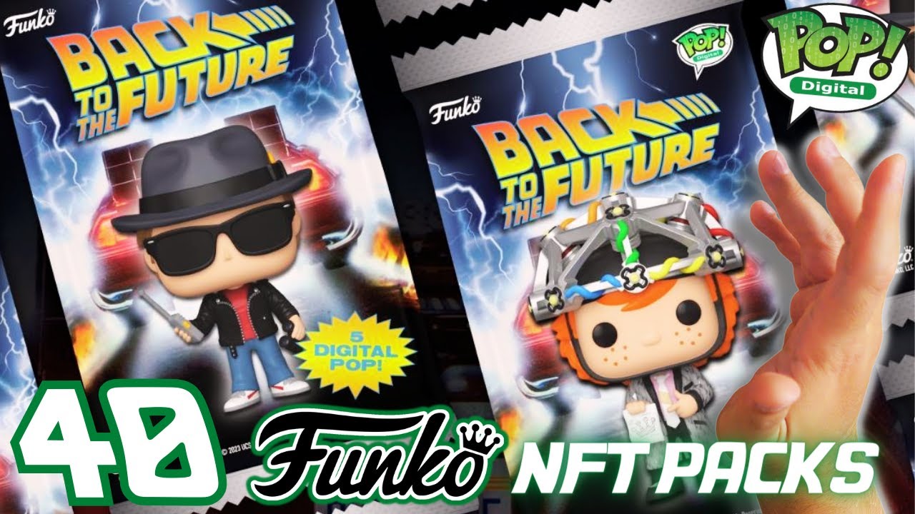 GREAT SCOTT! I Spent $1,200 on Back to the Future Funko NFT Premium Packs!