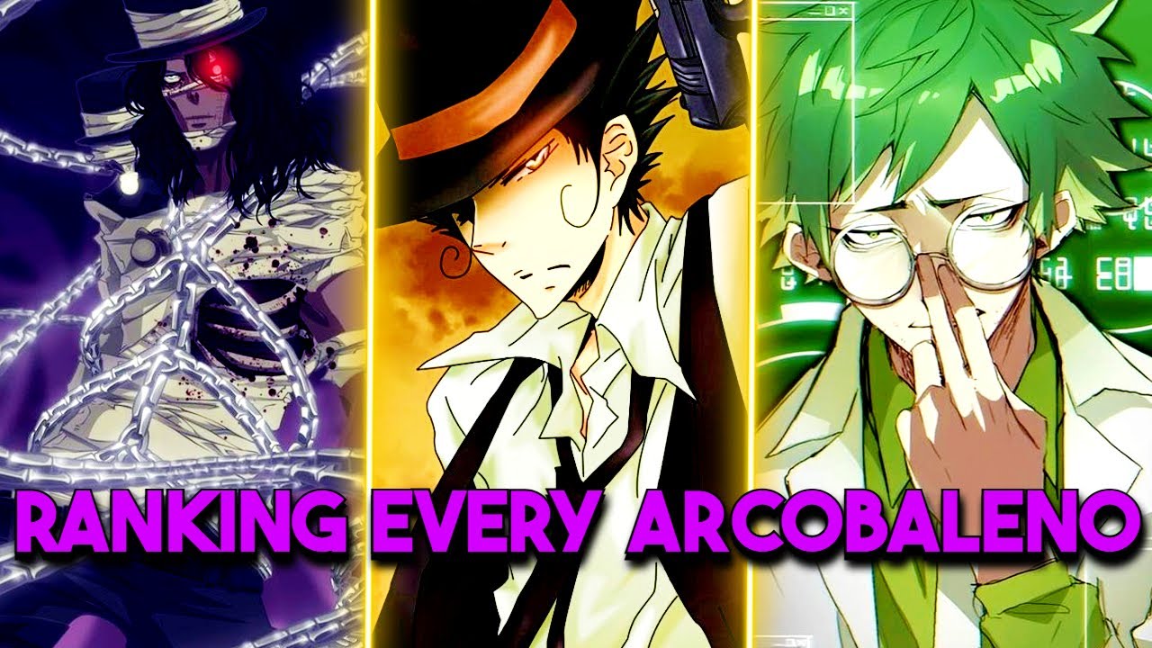 Ranking The Arcobaleno From Weakest To Strongest | Katekyo Hitman Reborn