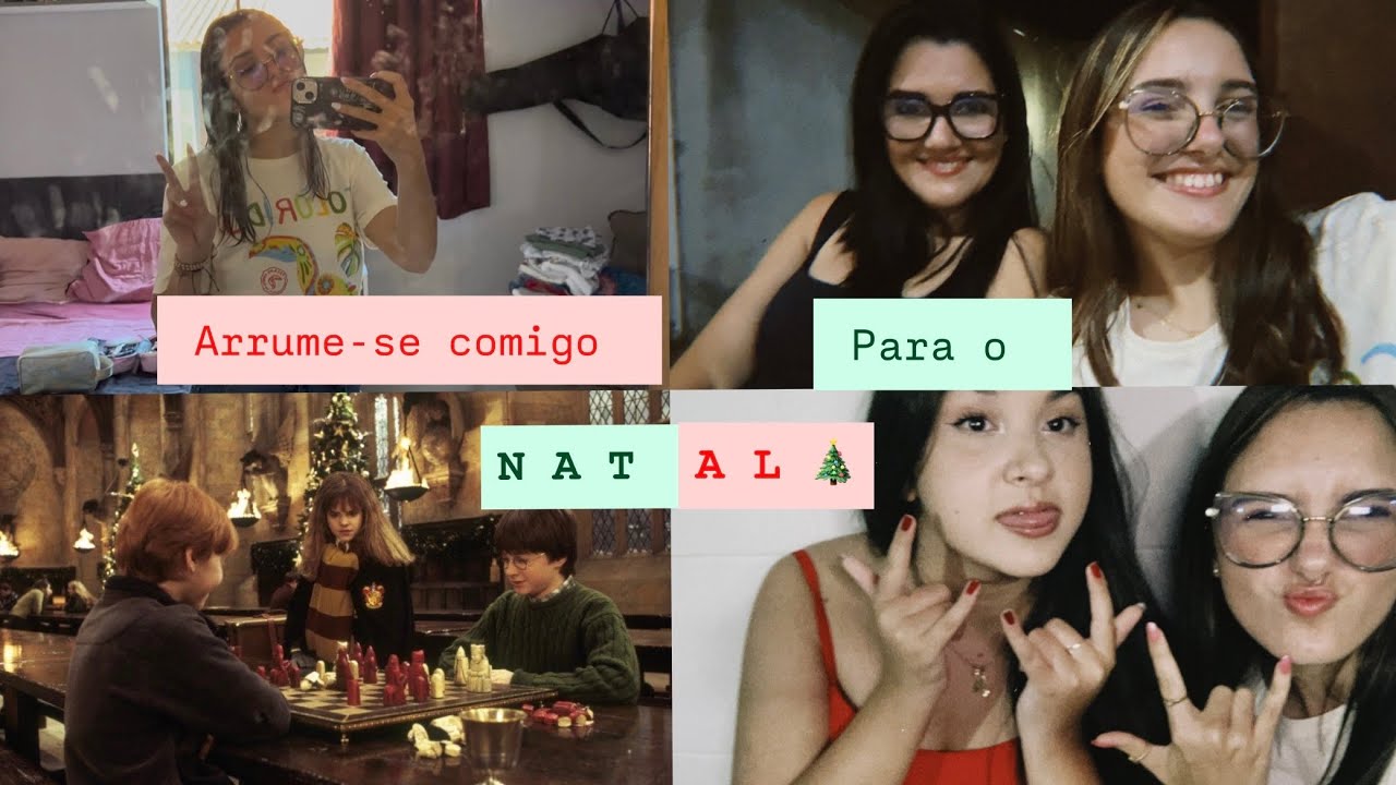 ARRUME-SE COMIGO PRO NATAL 🎄✨ (VLOG)
