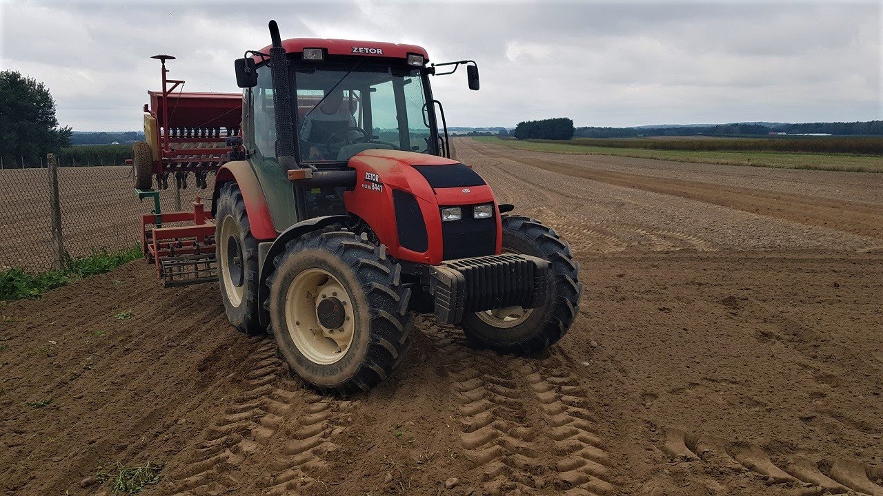 Siew Pszenicy i Pszenżyta 2022☆Zetor PROXIMA 8441 & AGRO-MASZ