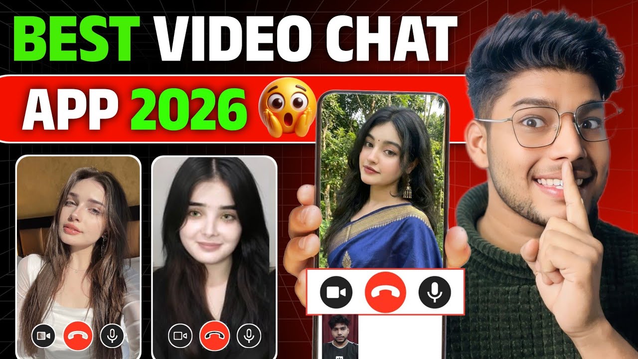 😍 Best Free Video Call App with Girls !! New Video calling App 2026 | Video call app free wala..🤫