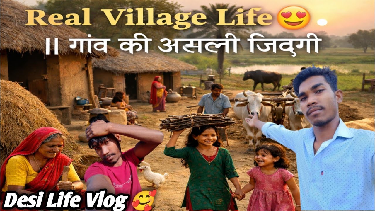 Real Village Life 😍 || गांव की असली जिंदगी