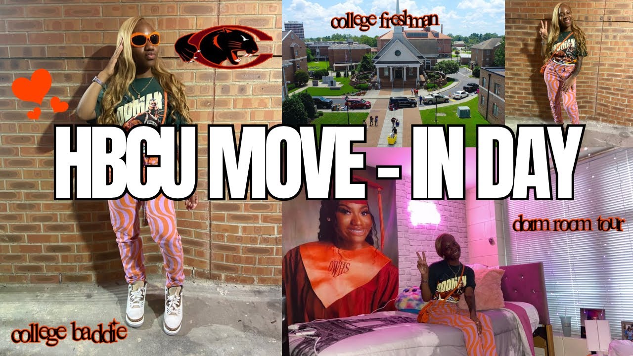 HBCU MOVE IN DAY VLOG I FIRST BLOCKPARTY+ DORM TOUR