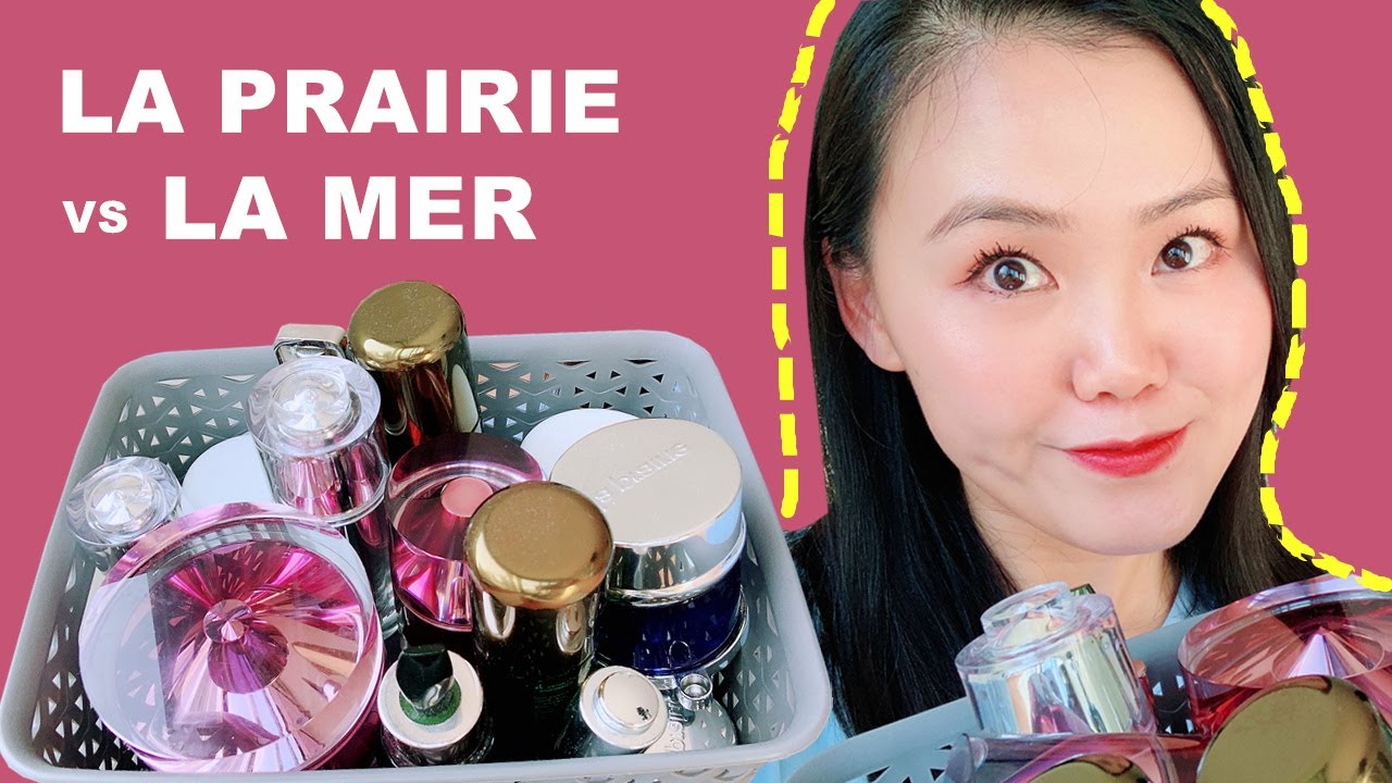La Prairie VS La Mer大比拼, 一滴回春?贵妇护肤哪家强?|Luxury Skincare Review Platinum Rare Skin Caviar 1【Eng Subs】