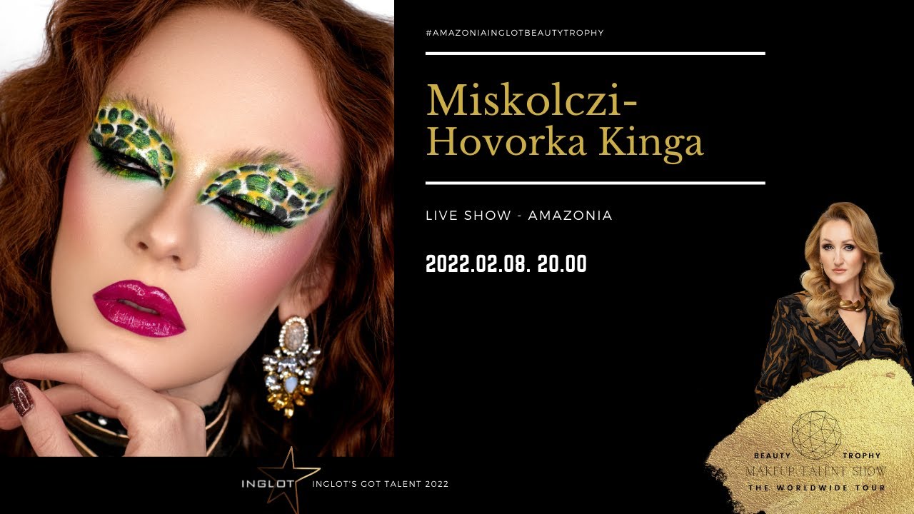 Hovorka-Miskolczi Kinga: AMAZÓNIA REJTETT KINCSEI inspirációs smink