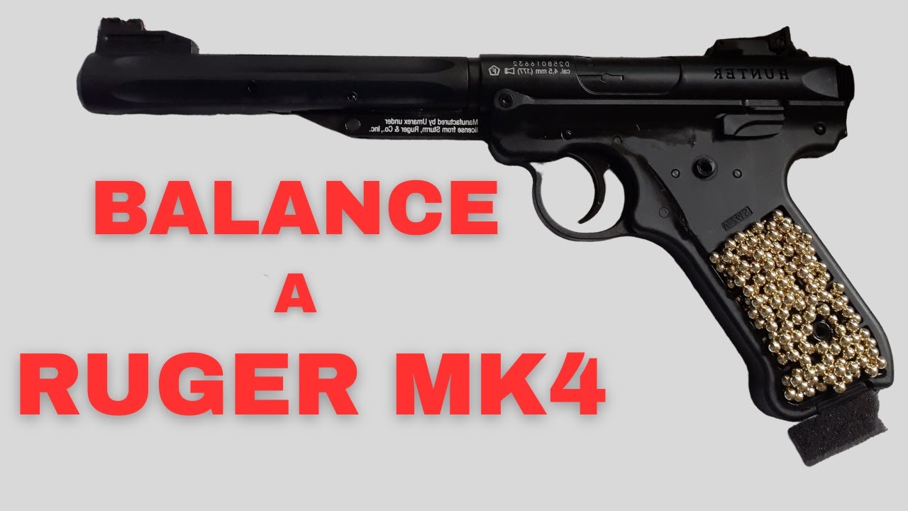 Umarex Ruger Mark 4 Weight Balancing - Part 3