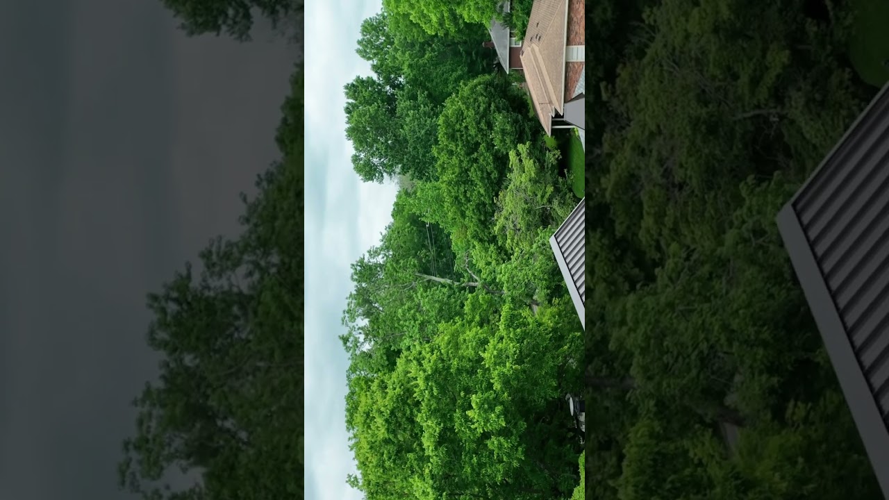 New standing seam metal roof installed on Tennessee Tudor style roof in the Cumberland foothills