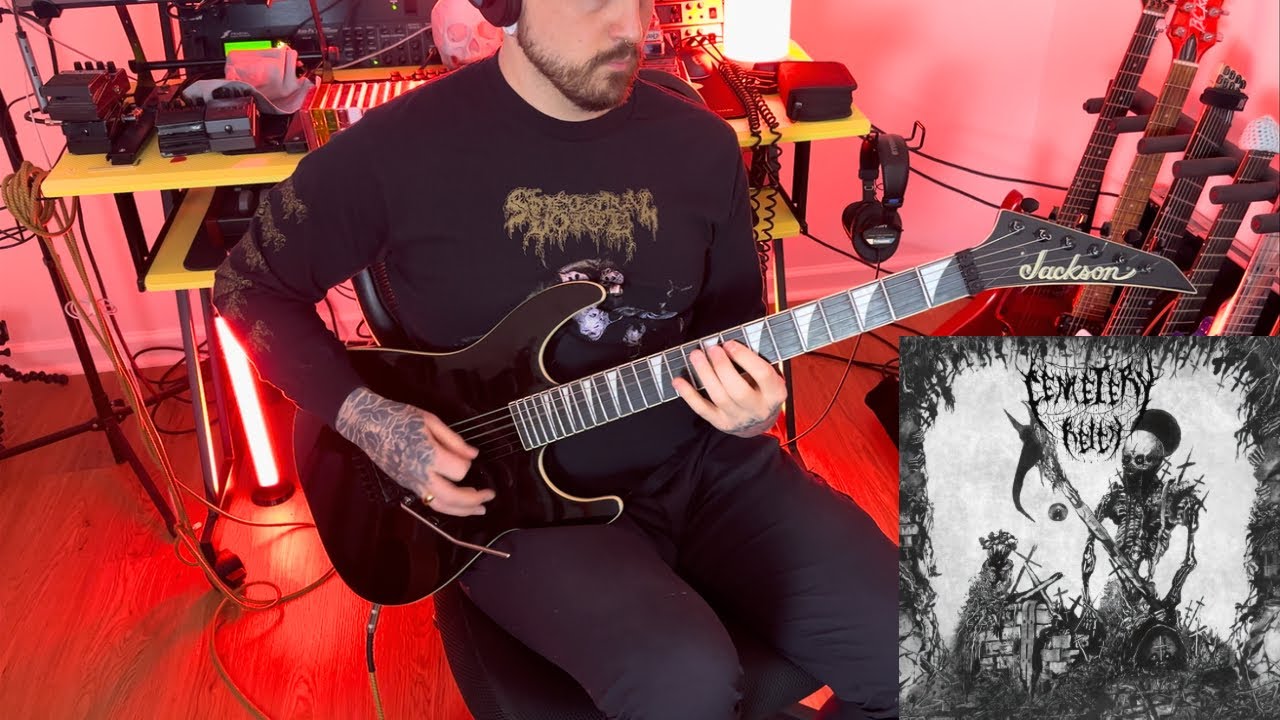 Cemetery Reign - Curse of Despair - Guitar Cover