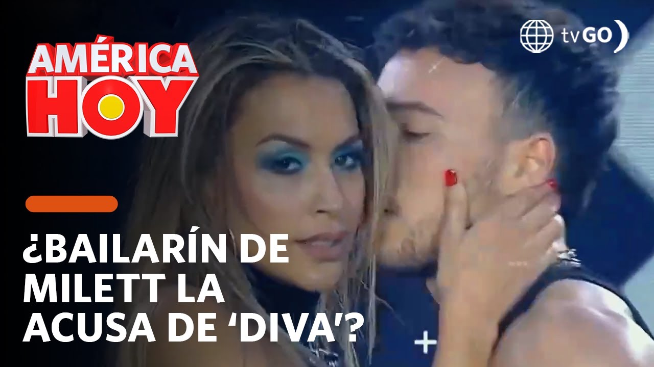 América Hoy: Bailarín de Milett Figueroa 