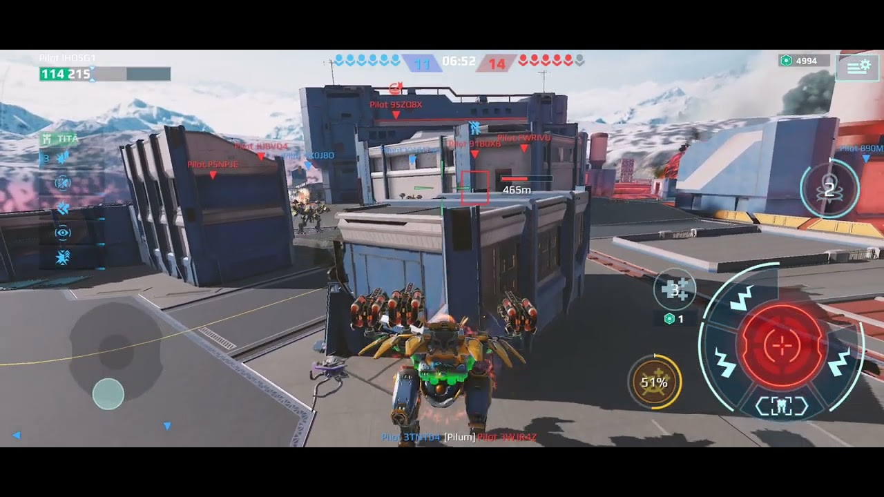 Testing the Hawk UE and new weapons and drone #Warrobots