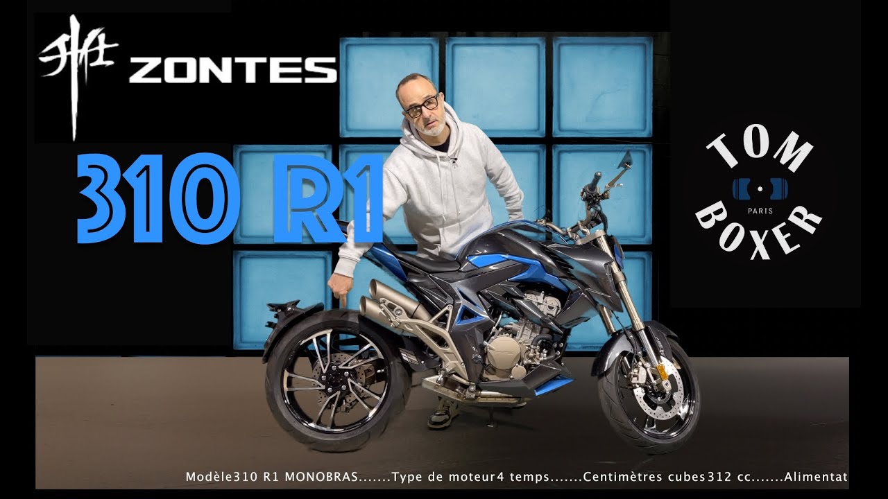 ZONTES 310 R1 présentation TOM BOXER