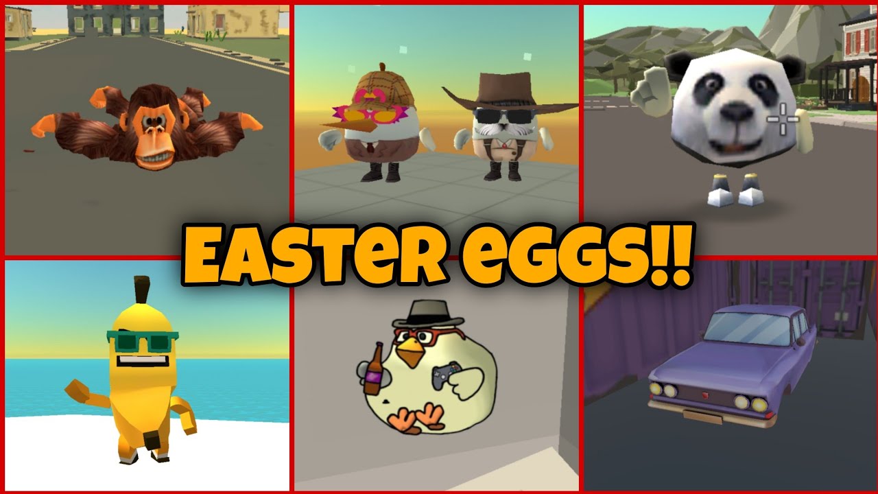 😱 NEW UPDATE EASTER EGGS THAT NO ONE NOTICED!! CHICKEN GUN NEW UPDATE 4.1.0 SECRETS