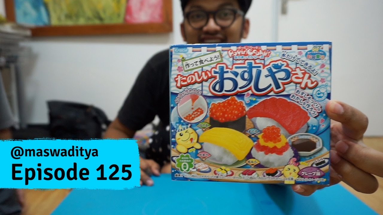 Ribetnya Bikin Sushi Boongan