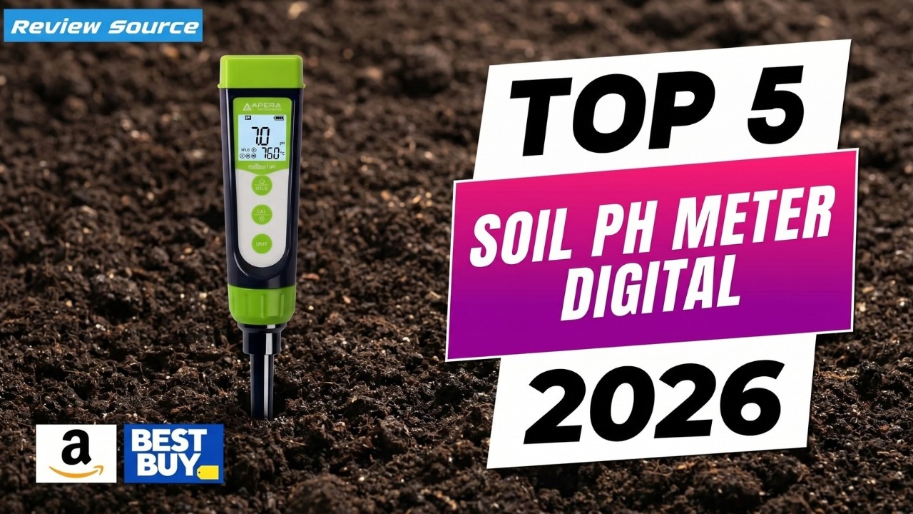Stop Guessing! The Best Soil pH Meter Digital 2026 Comparison