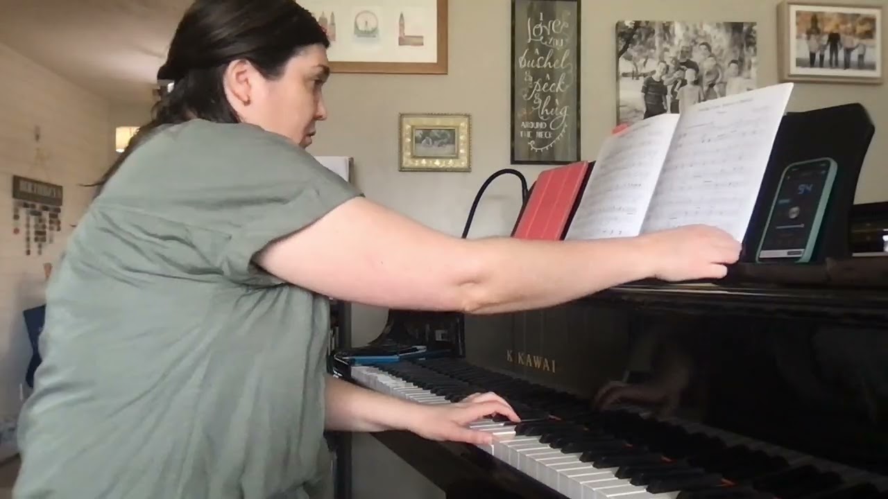 Swing Low, Sweet Chariot Piano Duet Primo Part