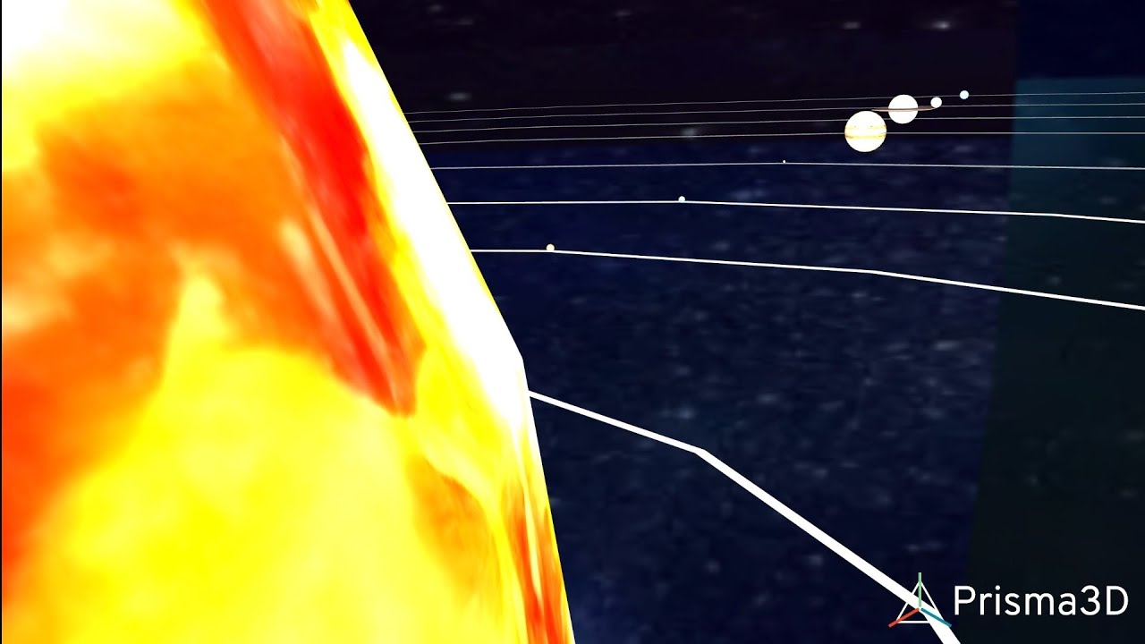 Solar System in 3D 🌌 | Planets in Order | Prisma 3D Animation