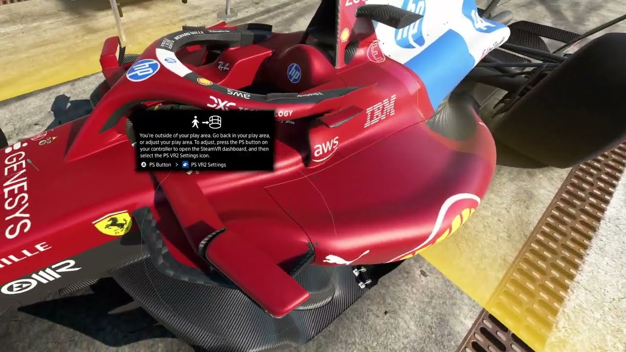 SF25 first time - Assetto Corsa EVO PSVR2