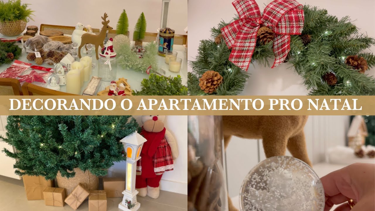 DECORANDO O APARTAMENTO PRO NATAL | Natal 2023