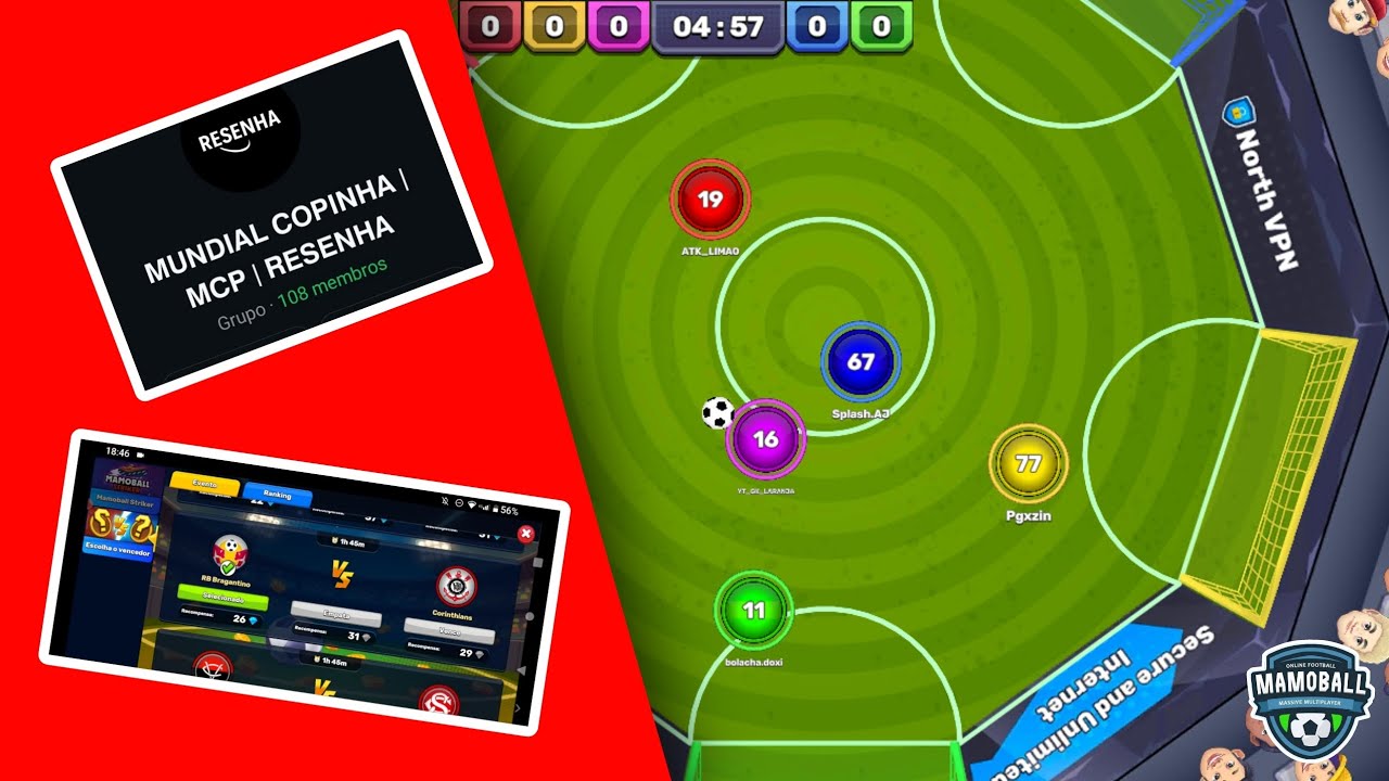 MAMOBALL - MODO JAPAN | PALPITES EM TEMPO REAL VALENDO DIAMANTES #mamoball #mamoballbrasil  