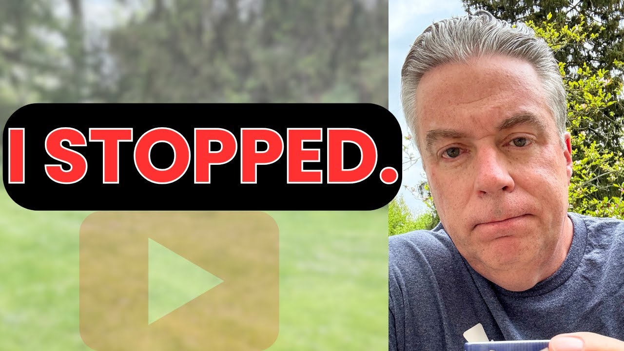 I Broke My Own YouTube Rules (Here’s What Happened…)