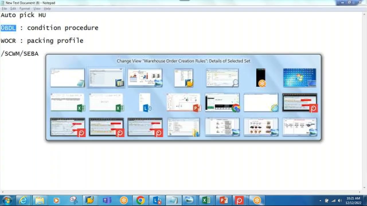 EWM 42.1 Auto pick HU creation and HU upload program