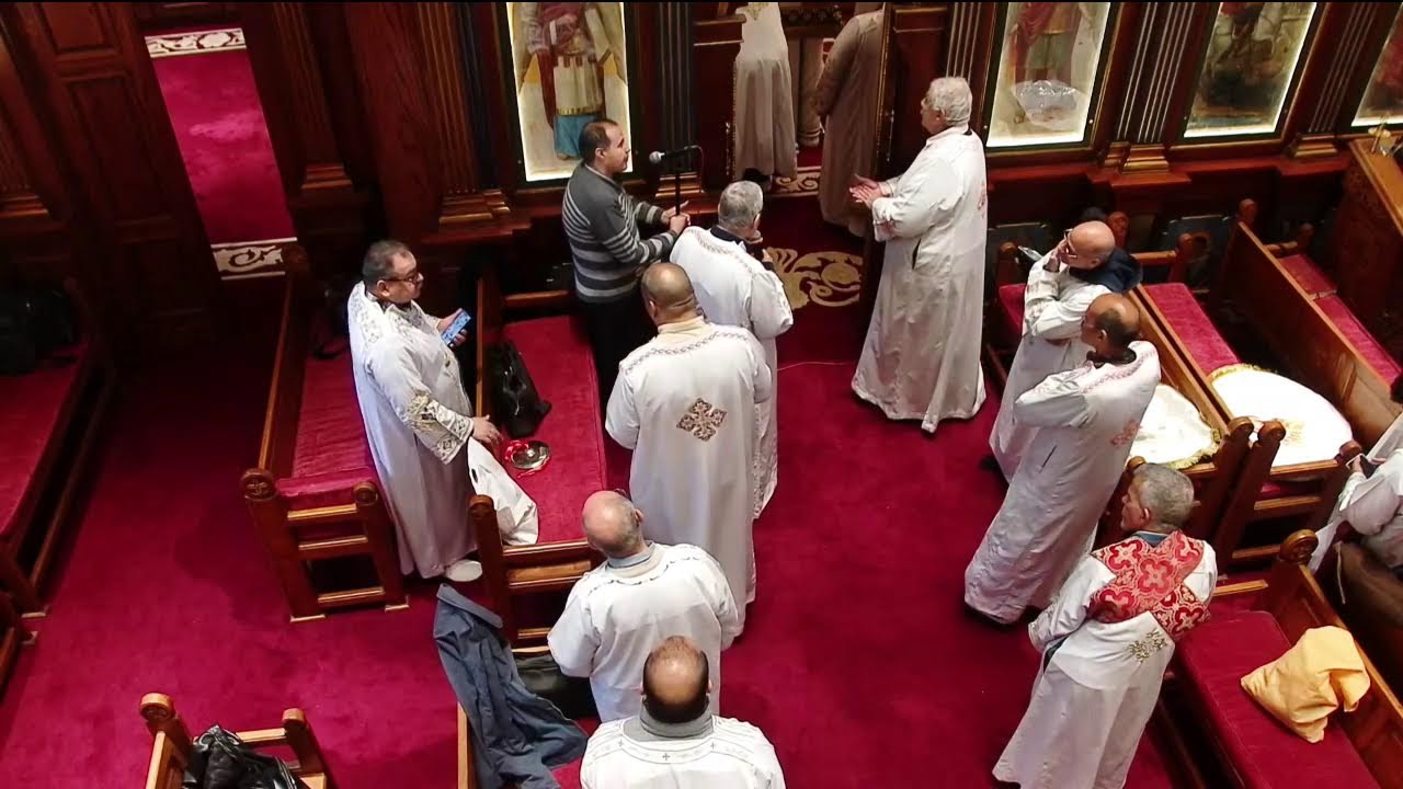 صلاة القداس الالهي الاول يوم الاحــد الصوم الكبير  8 - 3 - 2026