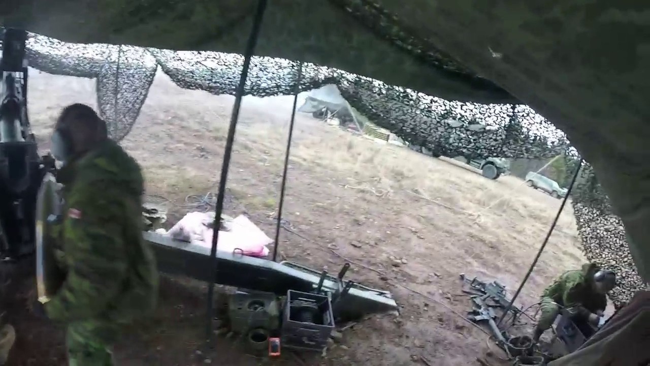 105mm LG1 Howitzer live fire  2016
